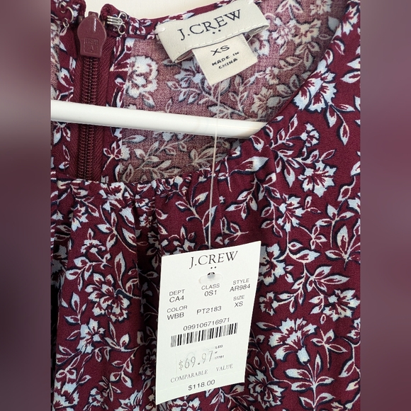 J. Crew Factory Tiered Dress - Picture 4 of 6